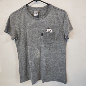 Ripndip Heather Gray Graphic Tee